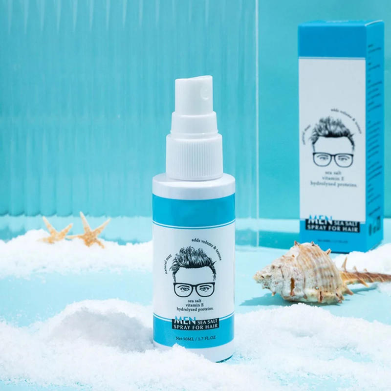 Description Picture 3 of item50ml Natural Sea Salt Hair Mist Spray For Women Men Fluffy Hair Texturizing Mist Long Lasting Styling Spray Hair Care Supplies