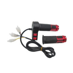 Electric Bike Bicycle Scooter Throttle 3-speed and Reverse Function 150cm Long Male Connector 12V 36V 48V 60V 72V 84V 96V