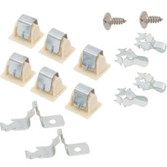 2Pack 279570 Dryer Door Latch Strike Kit for Whirlpool Kenmore Maytag KitchenAid 279570M WE1X1192 236877 420198 279337 3392538