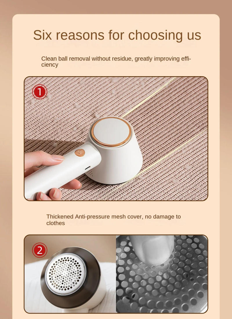Description Picture 3 of item5V/220V Electric Fabric Shaver and Lint Remover for Sweaters and Blankets