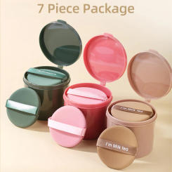 7 PCS Makeup puff Cosmetics instruments tool Female makeup sponge Make-up for women Foundation Giant Powder puff Blender