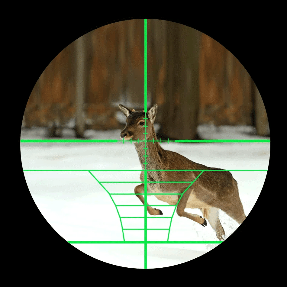 Description Picture 4 of item6-24x50 Red Green Optics Riflescope Hunting Laser Combo Optical Collimator Tactical Gun Sight Reticle for Airsoft Aim Accessory