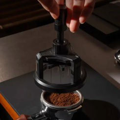 Rotary Needle Powder Distributor 51/53/58mm Magnetic Coffee Tamper Needle Coffee Powder Disperser Anti-slip Loose Powder Needle