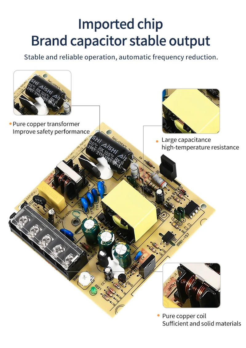 Description Picture 4 of itemMZMW LRS75 Switching Power Supply AC110 220V 75W Single Output DC 5V 12V 15V 24V 36V 48V LRS-75-5 LRS-75-12 LRS-75-24