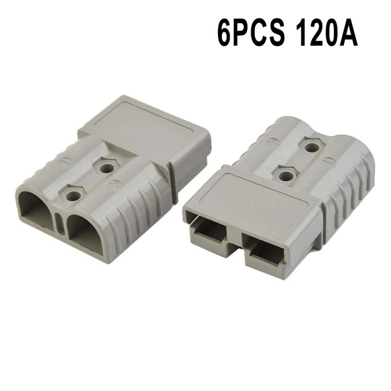 Description Picture 5 of item6Pcs/set 120A 600V FOR Anderson Type Plug Connector Terminals 12-24V 6AWG 150x150x30mm DC Power Tool Wire & Cable Connector