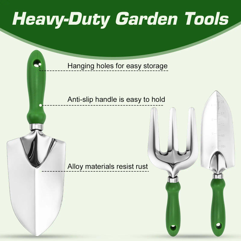 Description Picture 5 of itemGardening Tools Set Including Garden Shear Claw Gardening Gloves Cultivator Transplant Trowel Soil Scoop Outdoor Planting Tools