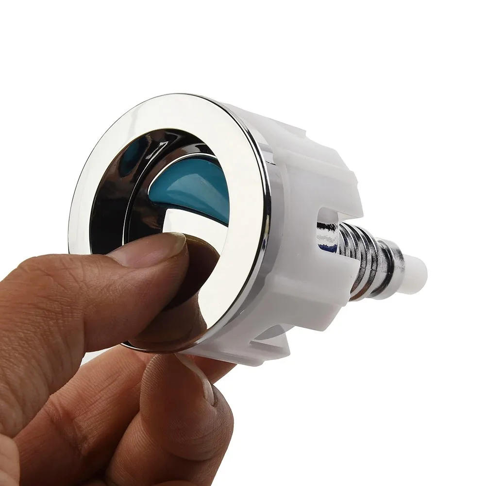 Description Picture 5 of itemDual Flush Toilet Water Tank Round Valve Rods Push Button Water Saving 38-49mm Aperture Range For Cistern Bathroom Toilet Parts