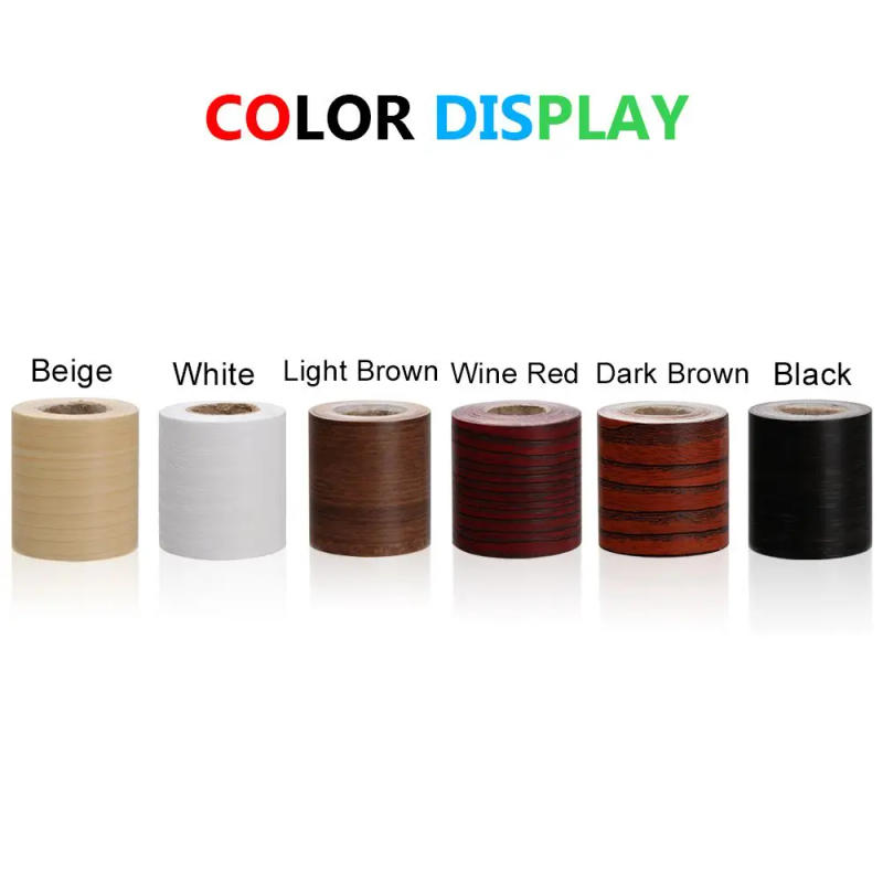 Description Picture 2 of itemSelf-adhesive PVC Waterproof Wood Waist Line Wallpaper Skirting Line Wall Border Stickers Home Decor