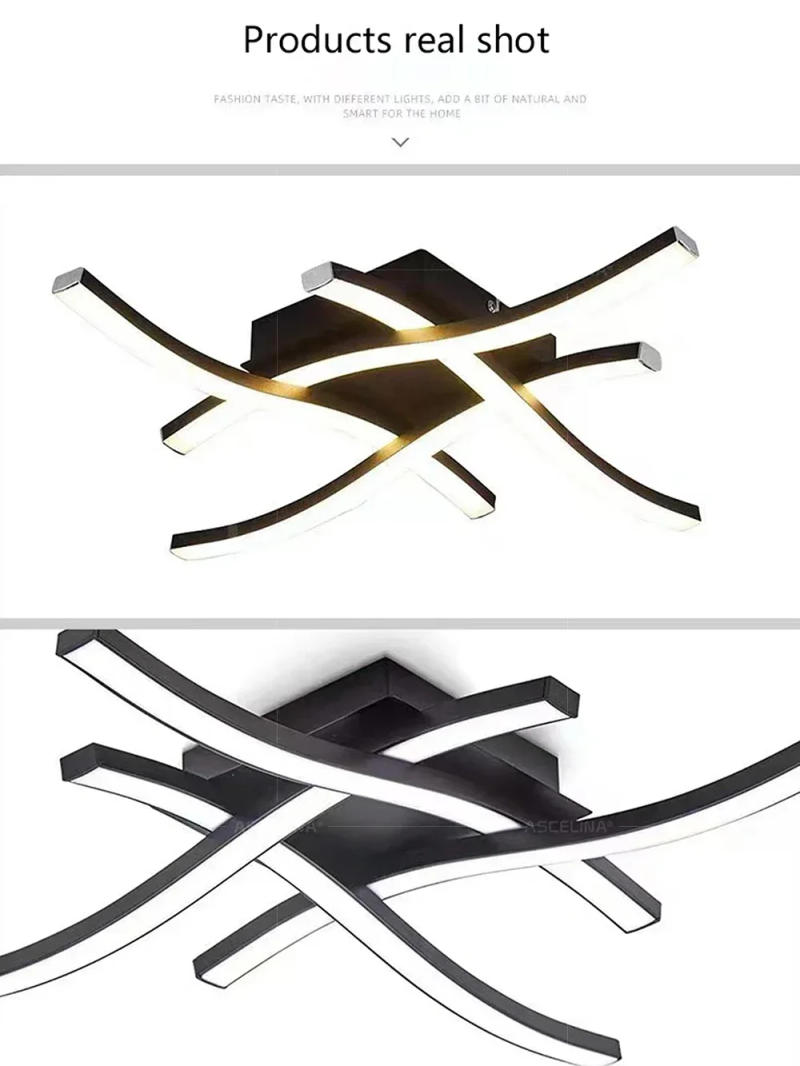 Description Picture 4 of itemLED Ceiling Light Modern Design ceiling Lamp For Living Dining Room Bedroom Hallway Aisle Home Decoration Lighting Fixture