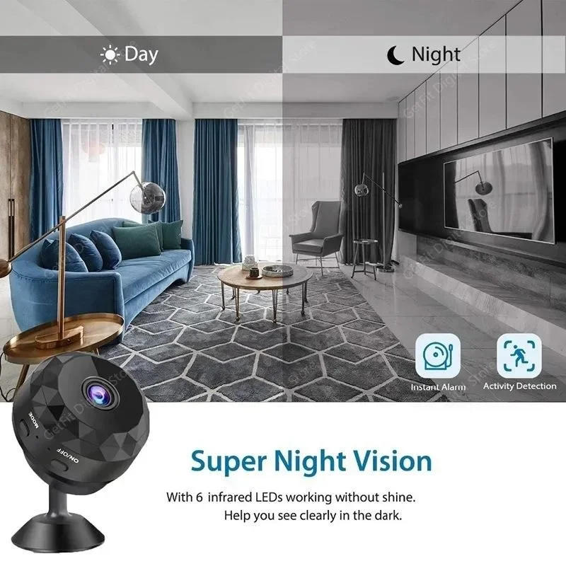 Description Picture 3 of itemXiaomi Mini Camera 1080P HD WiFi Wireless Security Camera Security-Protection Voice Video Surveillance Night Version Camcorder