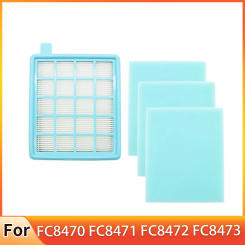 Filter Mesh HEPA Filter for Philips Vacuum Cleaner FC8470 FC8471 FC8472 FC8473 FC8474 FC8476 FC8477 Buffalo-Mistral