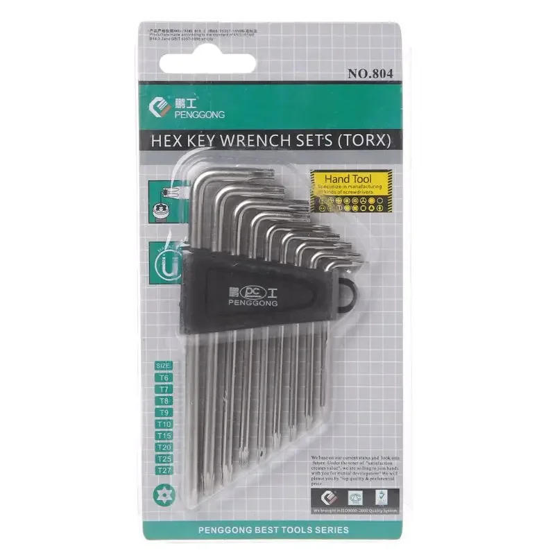 Description Picture 5 of item9 Pcs for Key Wrench Sets Torx L Repair Tool Screwdriver Tool Set Usef