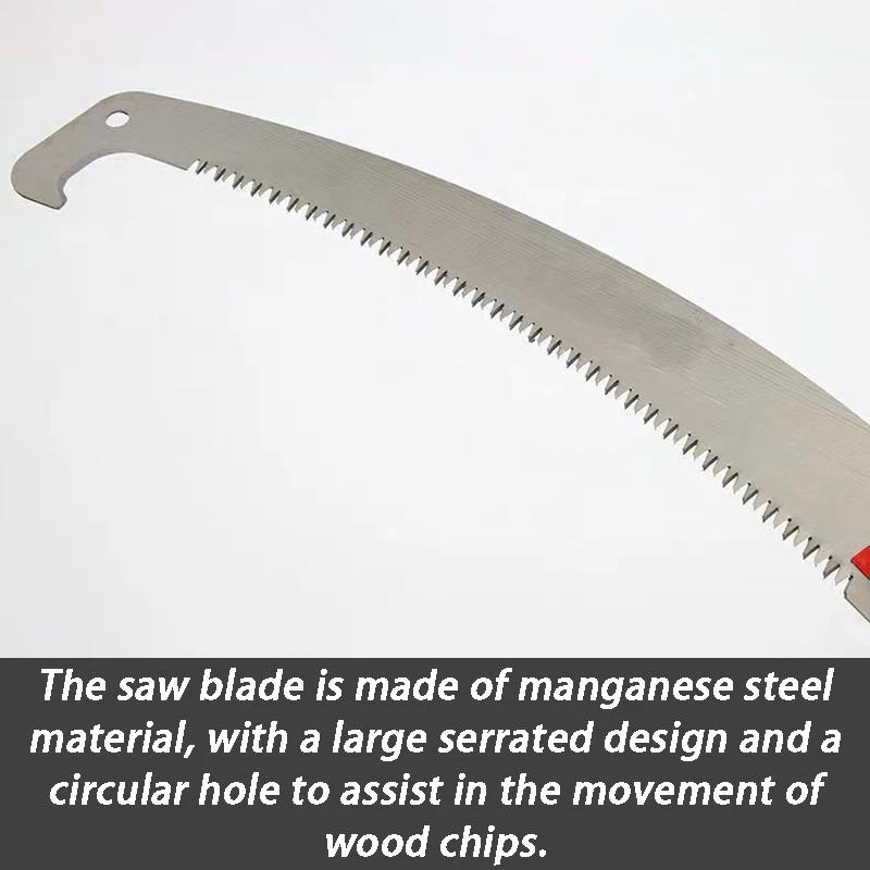 Description Picture 5 of itemPortable Branch Pruning Saw Thickened Telescopic Pole Garden Fruit Trees Pruning Saws Multifunctional High-altitude Branch Saws