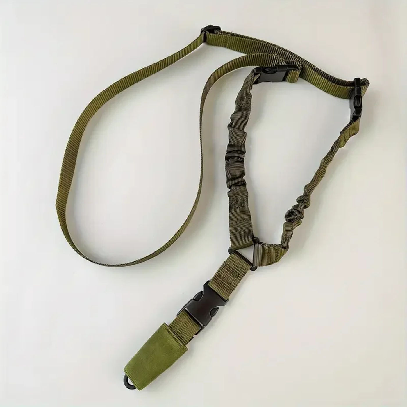 Description Picture 5 of itemTactical Gun Sling Military Shooting Adjustable 3 Point Bungee Airsoft Rifle Strapping Belt Hunting Hiking Accessories