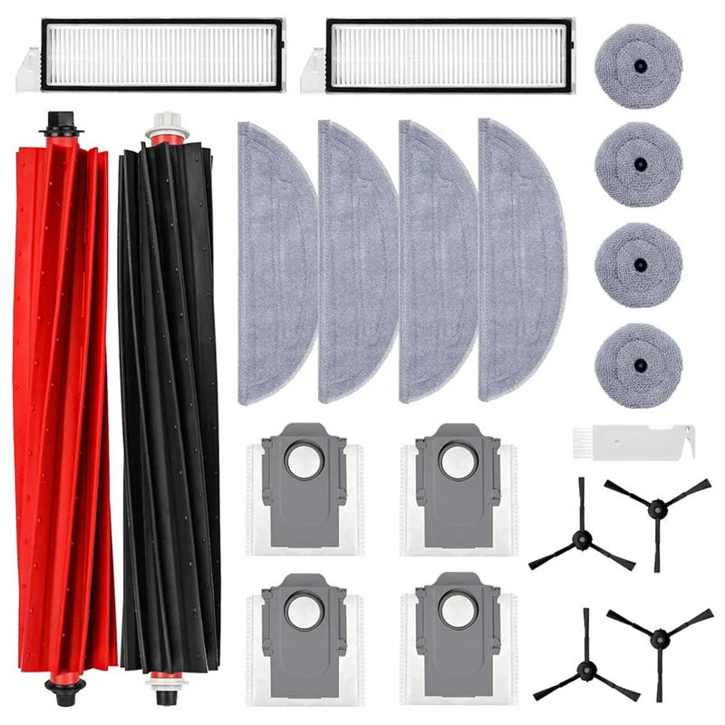 Description Picture 3 of itemFor Roborock S8 Maxv Ultra Robot Vacuum Cleaner Main Side Brush Hepa Filter Mop Cloth Rag Dust Bags Spare Parts