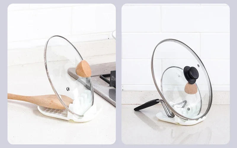 Description Picture 3 of itemKitchen Organizer for Tableware Storage - Spoon Rest, Fork, Spatula Rack, Spoon Holder Stand, Pot Lid Holder