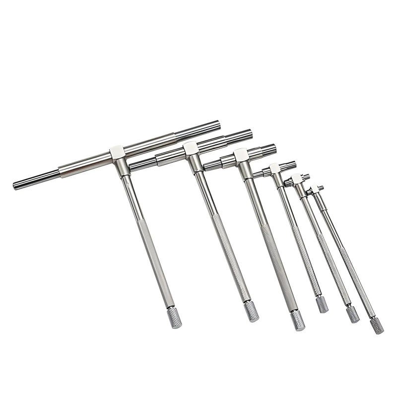 Description Picture 2 of item8-150mm (5/16 "-6") Telescoping Gauge set 6pcs internal gauge 4pcs Hole Gauges for Quick inside measurements of holes