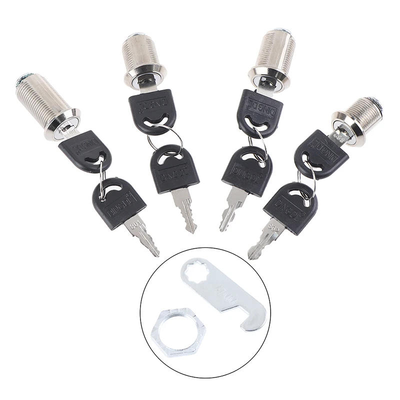 Description Picture 6 of itemHardware Cylinder Locks Door Cabinet Mailbox Padlock Drawer Cupboard Lock