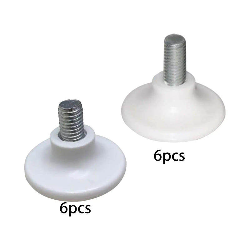 Description Picture 5 of item6Pcs Metal Furniture Leg Pads Feet Screw On Floor Protectors Tile Base