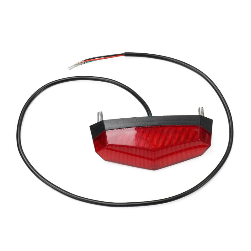 Description Picture 5 of item24-60V E-Bike Rear Light Highlight Tail Light LED Safety Warning Rear Lamp Scooter Ebike Taillights Electric Bicycle Accessories
