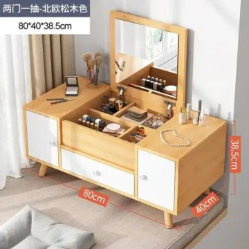 Drawer Container Dressing Table Box Tray Mirrors Furniture Makeup Dressing Table Mirror Toiletries Coiffeuse De Chambre Dresser