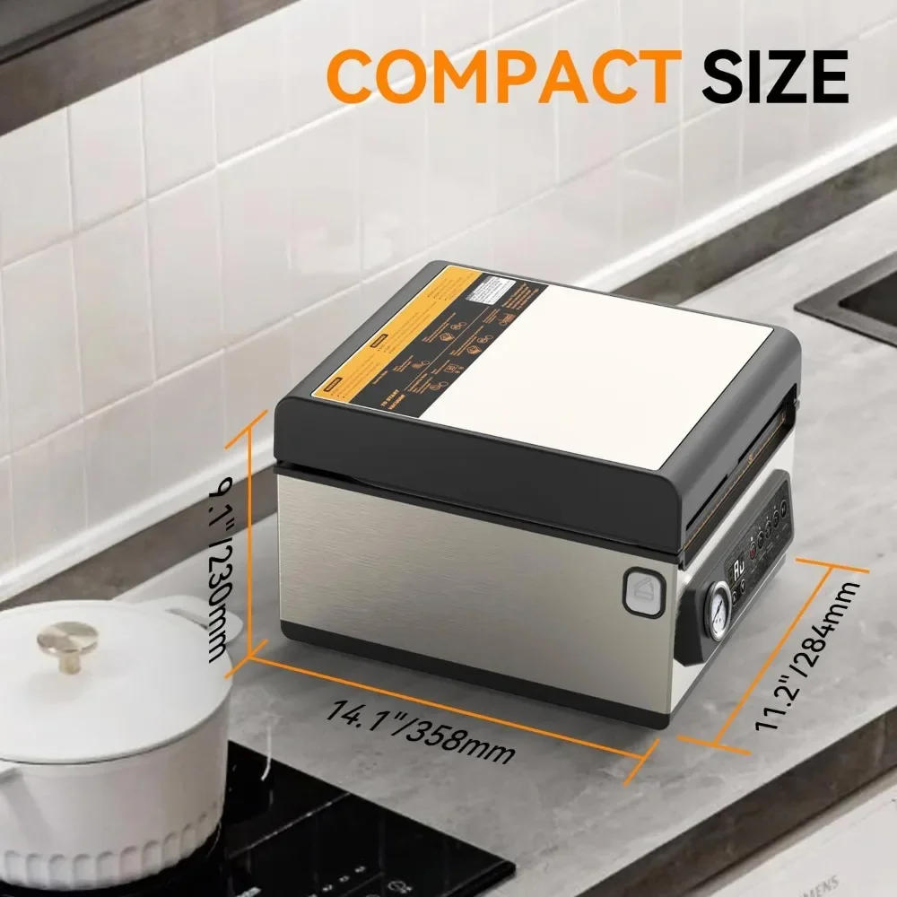 Description Picture 4 of item10 inch Chamber Vacuum Sealer, ideal for liquid or juicy food including Fresh Meats