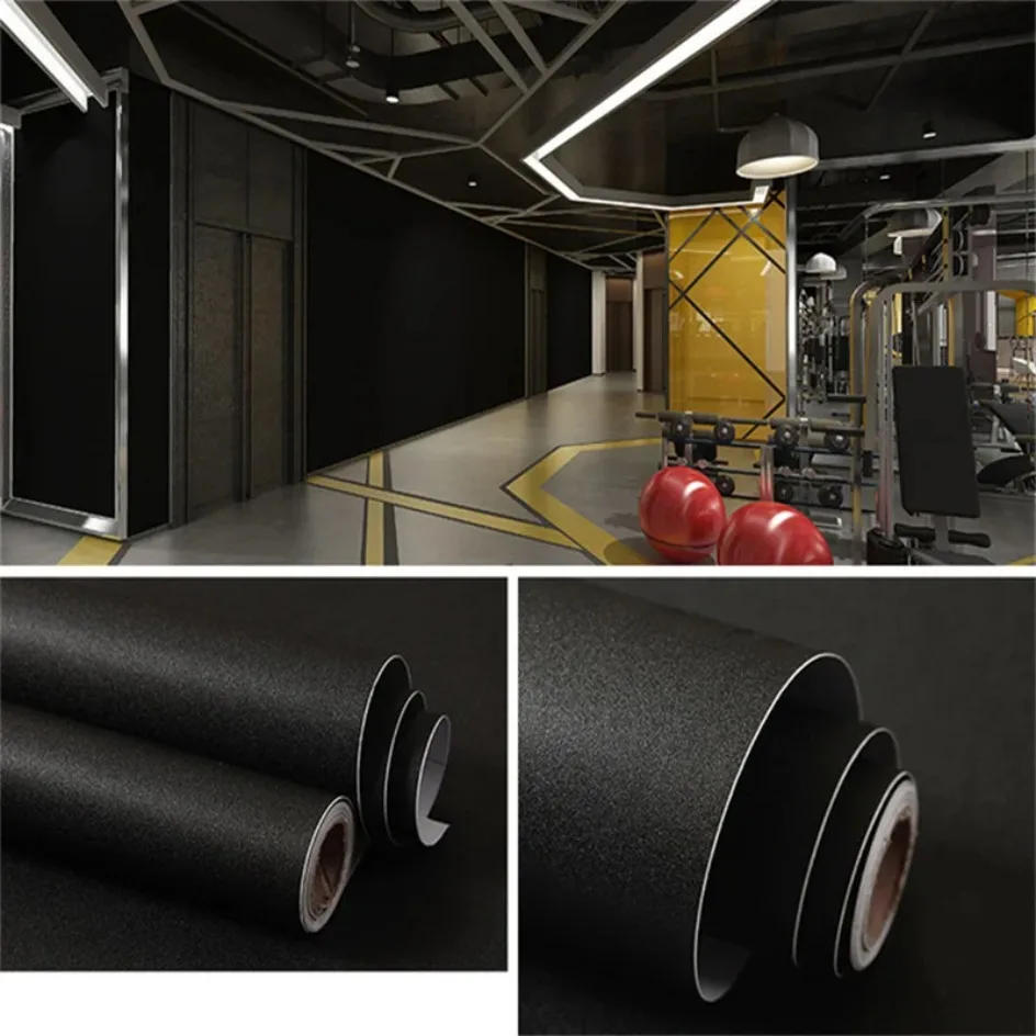 Description Picture 2 of itemSelf-adhesive Wallpaper Decorative Vinyl Matt White Adhesive Paper for Livingroom Furniture Wall Kitchen Cabinets Decoration PVC