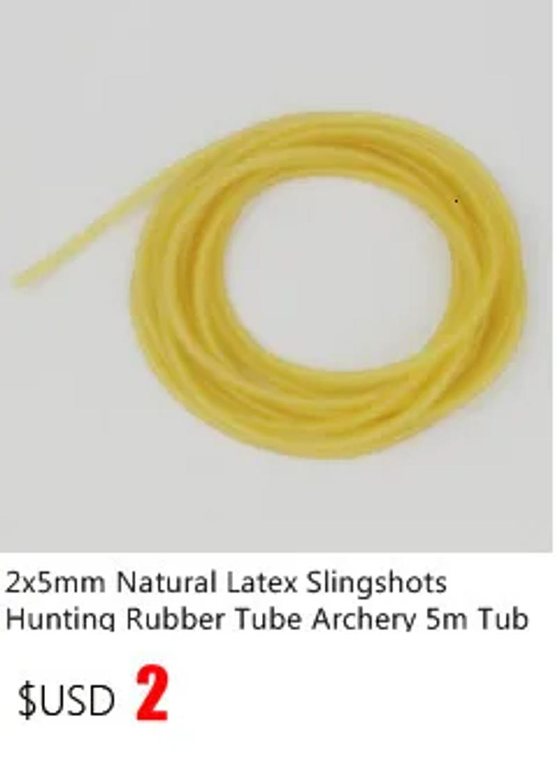 Description Picture 3 of itemNatural Latex Slingshots Rubber Tube 0.5/1/2/3/4/5M for Hunting Shooting High Elastic Tubing Band Accessories 2mmX5mm Diameter