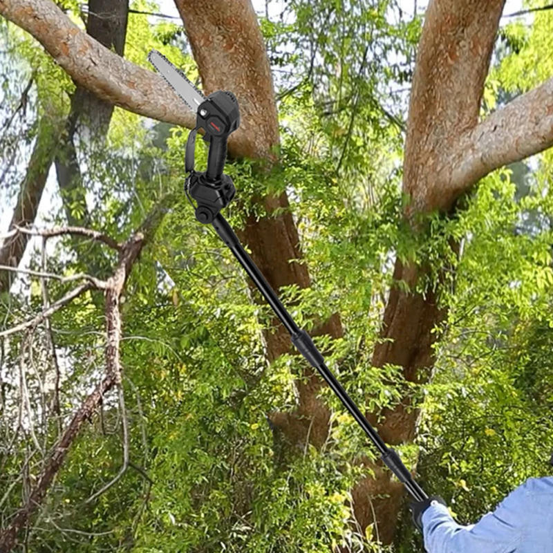 Description Picture 6 of item3500W 6 Inch Electric High Branch Saw Extension Rod Cordless Aerial Branch Chainsaw Adjustable Telescoping Pole Pruning Tools