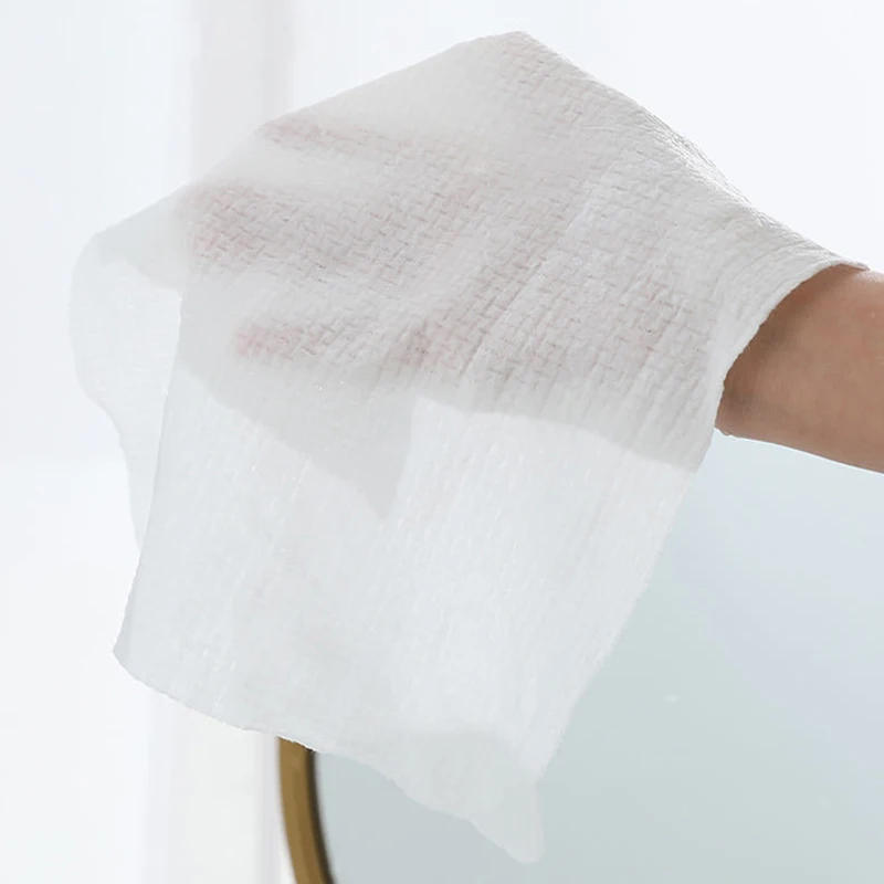 Description Picture 5 of item30/50/100pcs Disposable Face Towel Non-woven Compressed Magic Disposable Towel Tablet Cloth Wipes Tissue Mask Makeup Cleaning