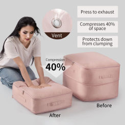 Self Compression Duvet Storage Bag Large Capacity Closet Cabinet Organizer Storagepouch Ultra Space Saving Compression Organizer