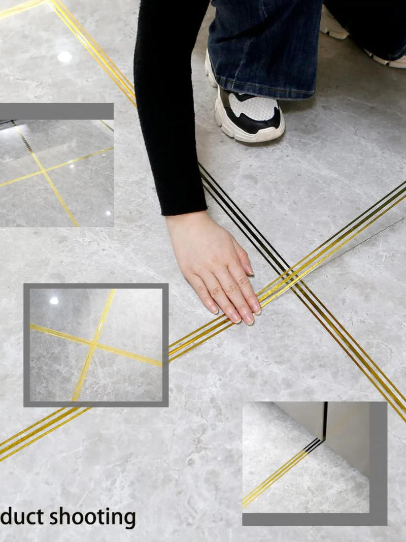 Description Picture 4 of item1 roll of seam beautifying stickers, tile decorative stickers, waterproof and wear-resistant, suitable for beautifying the livin