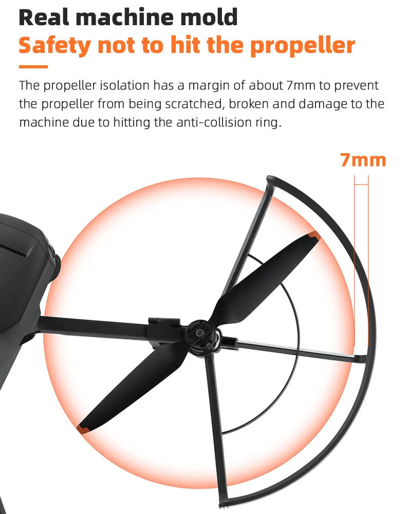 Description Picture 5 of itemPropeller Protector for DJI Mavic 3 Pro/Mavic 3 Props Guard Blade Bumper Wing Fan Cover Propellers Ring Cage Drone Accessories