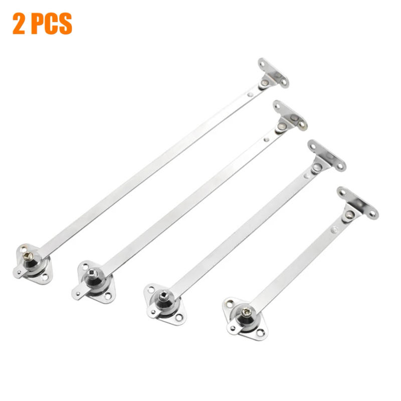 Description Picture 3 of item2 Pcs Cabinet Lid Support Cupboard Door Flap Stay Hinge Down Drop Lid Support Sliding Rail Furniture Hardware 6/8/10/12 Inches