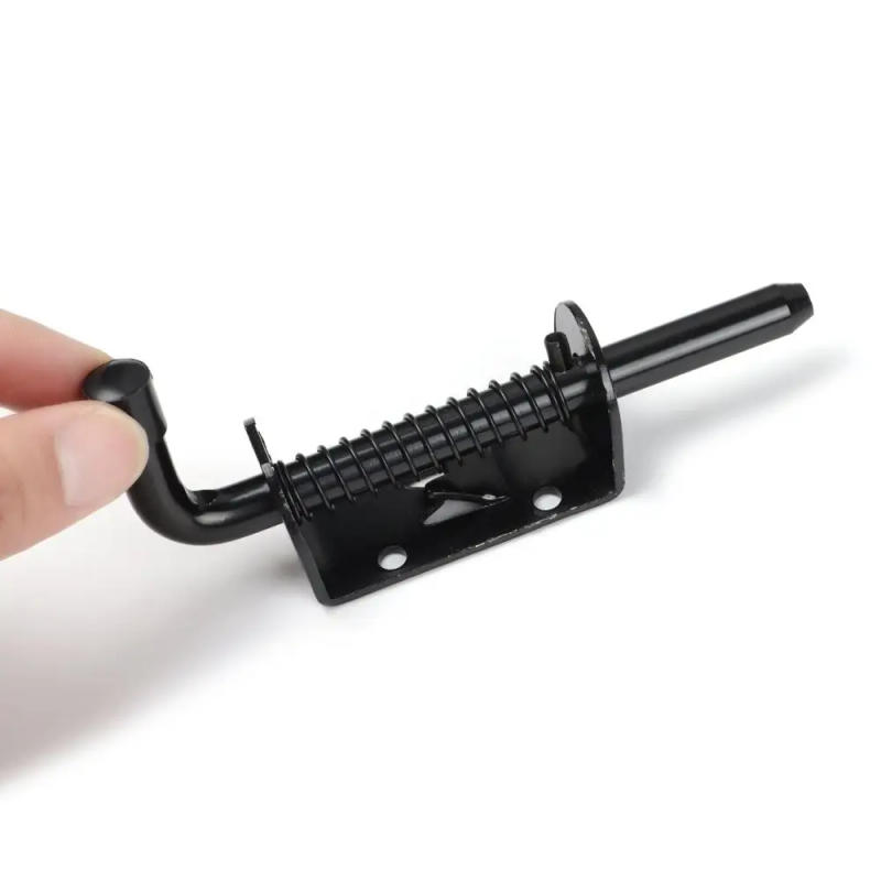 Description Picture 4 of itemTrailer Doors for Chests 304 Stainless Steel Gate Latch Heavy Duty Latch Pin Sliding Barrel Bolt Spring Loaded Door Lock