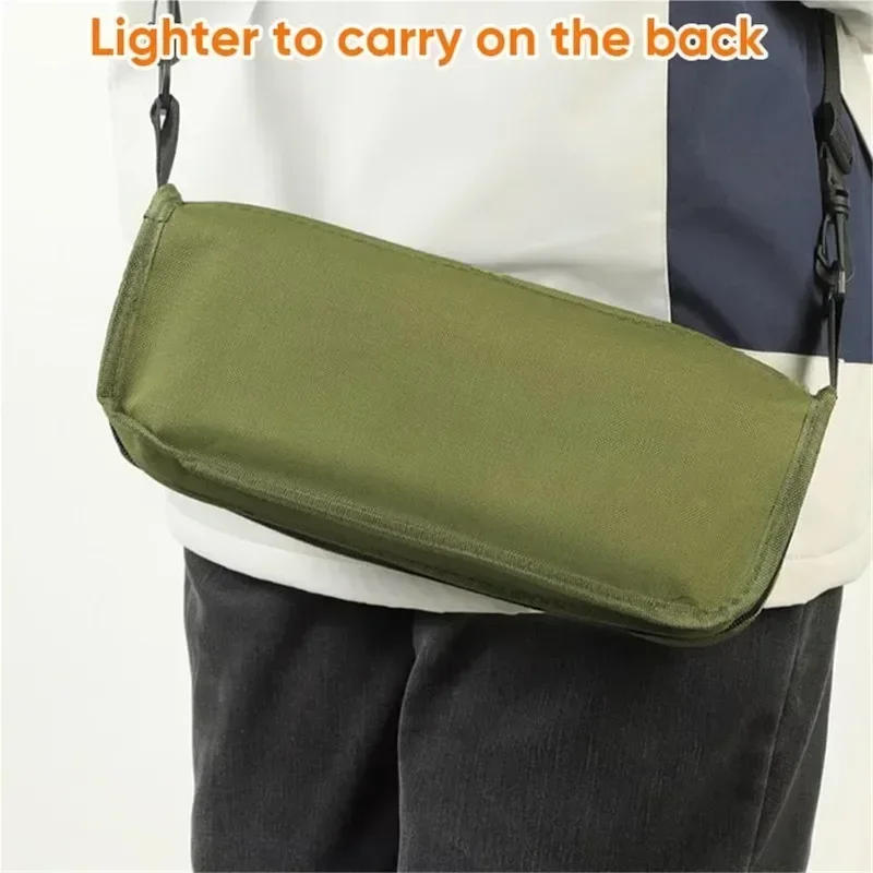 Description Picture 3 of itemFolding Stool Mini Outdoor Camping Stool Portable Hunting Seat with Zippered Bag Slacker Chairs for Fishing Travelling Picnics