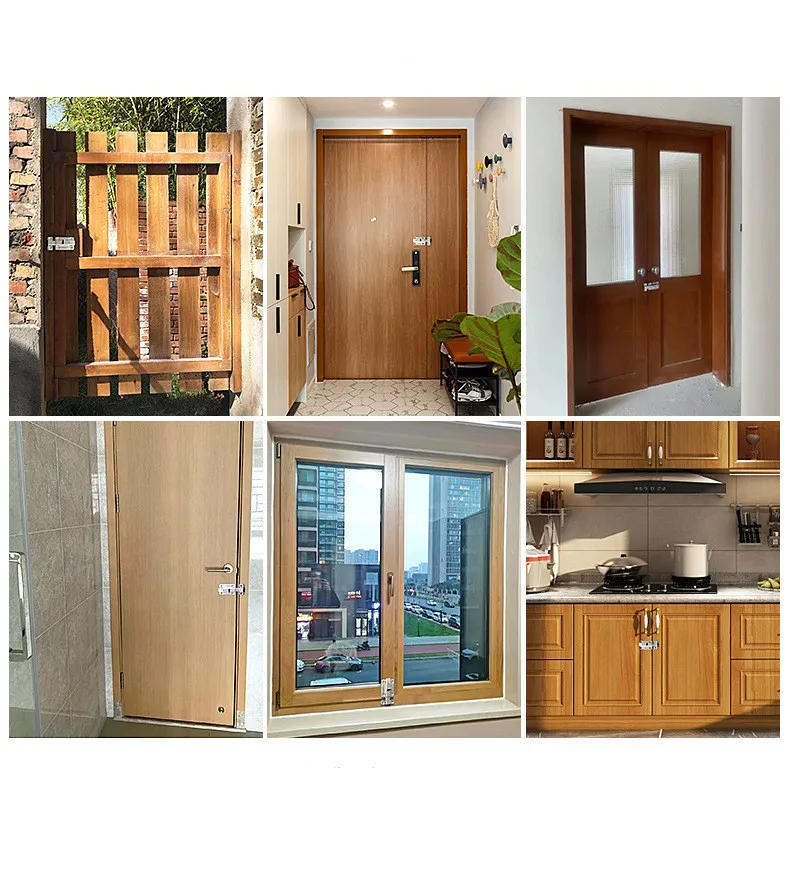 Description Picture 5 of itemAnti-theft Stainless Steel Door Latch Hasp Buckle Bolt Hotel Office Door Security Lock Wooden Gate Window Home Improvement