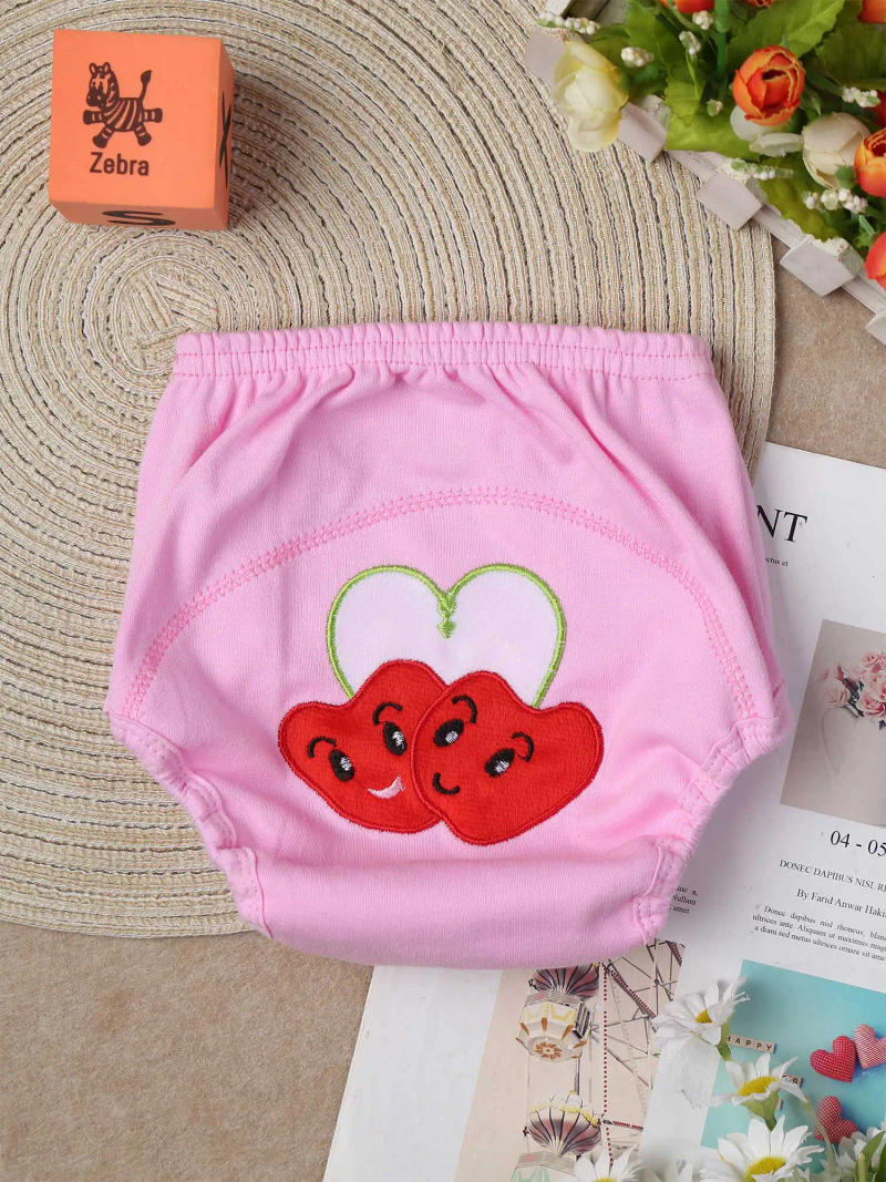 Description Picture 5 of itemInfant Cotton Training Underwear Potty Underpants Pee Pants Reusable Waterproof Absorbent Underwear Bloomer Nappies Diaper Cover