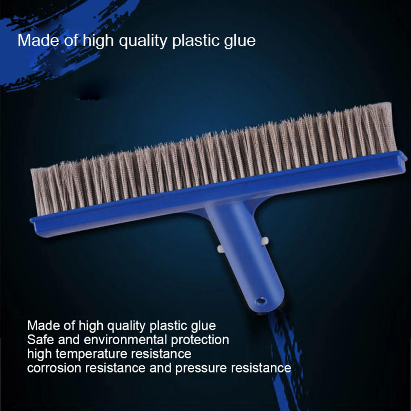 Description Picture 6 of item10 Inch Swimming Pool Brush Efficient Wall Scrubber Tiles Washing Tools Pond Maintenance Accessory Flexible Cleaning Tool