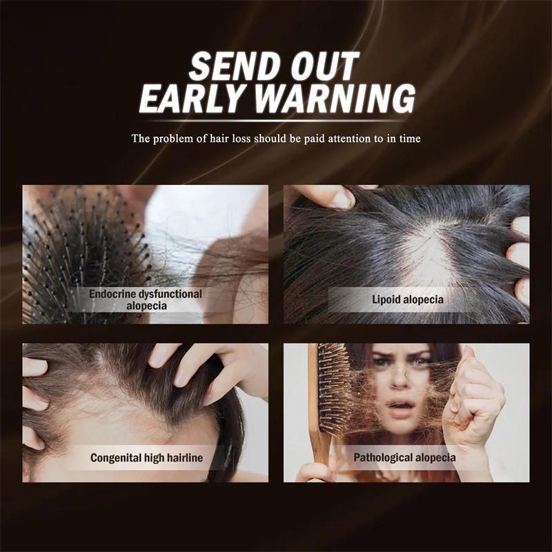 Description Picture 3 of itemPowerful Hair Growth Serum Spray Ginger Anti Hair Loss Treatment Repair Nourish Hair Roots Fast Regrowth Hair Men Women Products