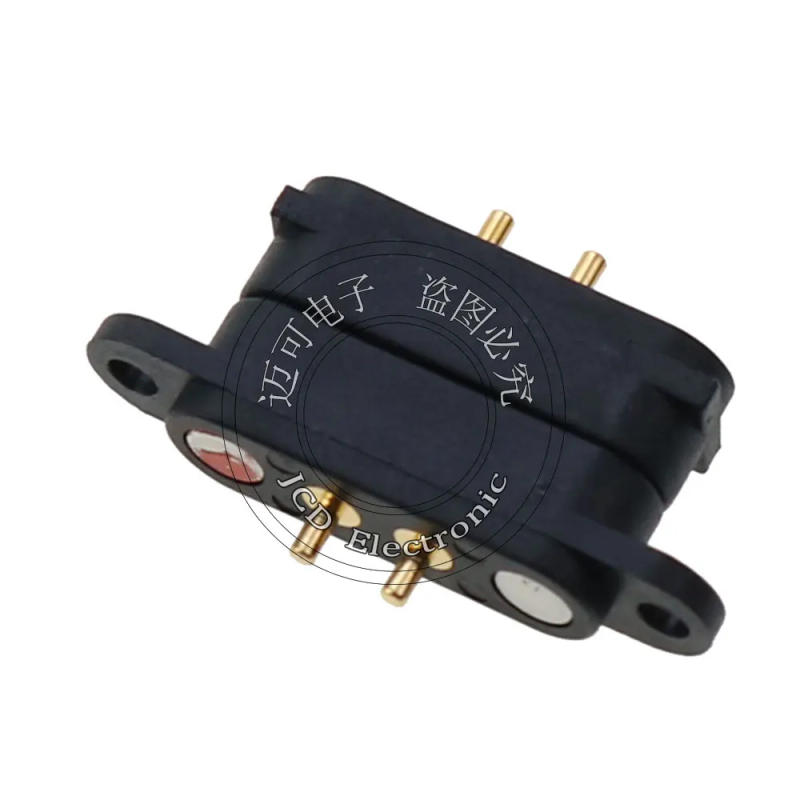 Description Picture 3 of itemPogo Pin 2-Pin Male Female Head 2Pin 2.80mm Spacing Power Charging Magnetic Absorber Male Female Seat Straight Needle Bending Ne