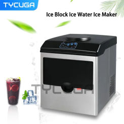 Ice Maker Electric Bullet Cylindrical Ice Machine Automatic Household Mini Ice Making Machine Small Bar Milk Tea Coffee Shop110V