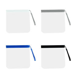 6Pcs Clear EVA Storage Pouches Practical Travel Toiletry Bag Stylish and Convenient Makeup Organizers for Women