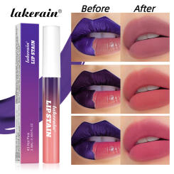 Metallic Tear-Off Lip Stain Matte Tattoo Dyed Lip Tint Peel-Off Liquid Lipstick Waterproof Lasting No Fading Lip Gloss Cosmetics