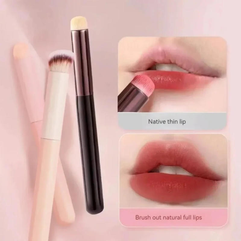 Description Picture 2 of itemRound Tip Lip Brush Multifunctional Professional Concealer Brush Detail Brush Foundation Contour Eyeshadow Brush Cosmetic Tool