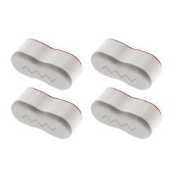 Adjustable Toilet Bumpers Bidet Height Pads Customizable Height Adjustments Easy Installation Design Optimal Comfort Usability