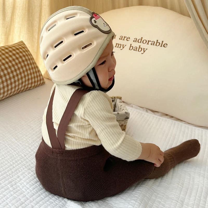 Description Picture 4 of itemCute Baby Head Protector Infant Helmet Learn to Walk Toddler Safety Products Bear Bunny Kids Safety Helmet for Play Cycling