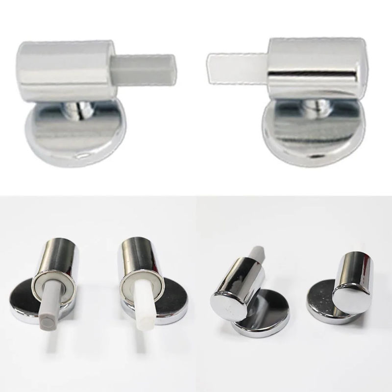 Description Picture 4 of itemABS Toilet Seats Top Fix Hinge Toilet Seat Hinges Soft Re-lease Quick Fit Replacement Universal Bathroom /Hardware Fittings