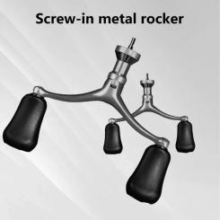 Spinnings Reel Arm Fishing Rod Handle Fishing Reel Power Handle Grip Single/Double Arm Screw-in Handle