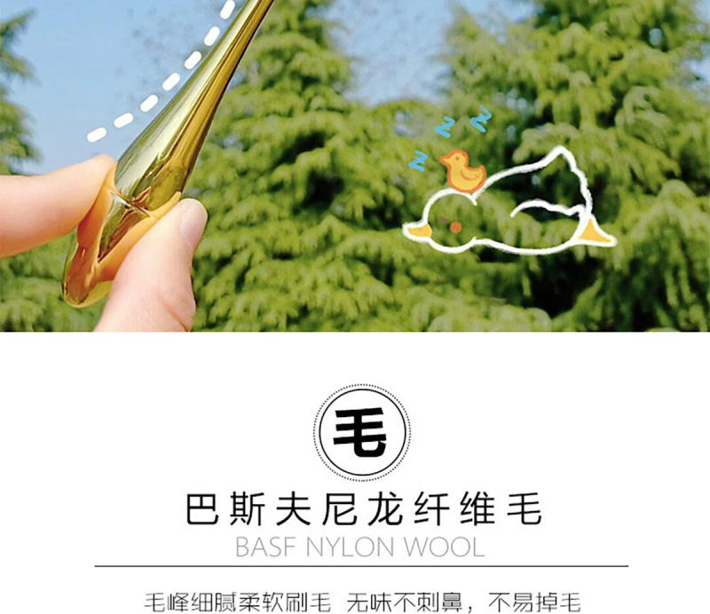 Description Picture 3 of itemRose Gold Powder Blush Brush Professional Make Up Brush Large Cosmetic Face Cont Cosmetic Face Cont brocha colorete Make Up Tool